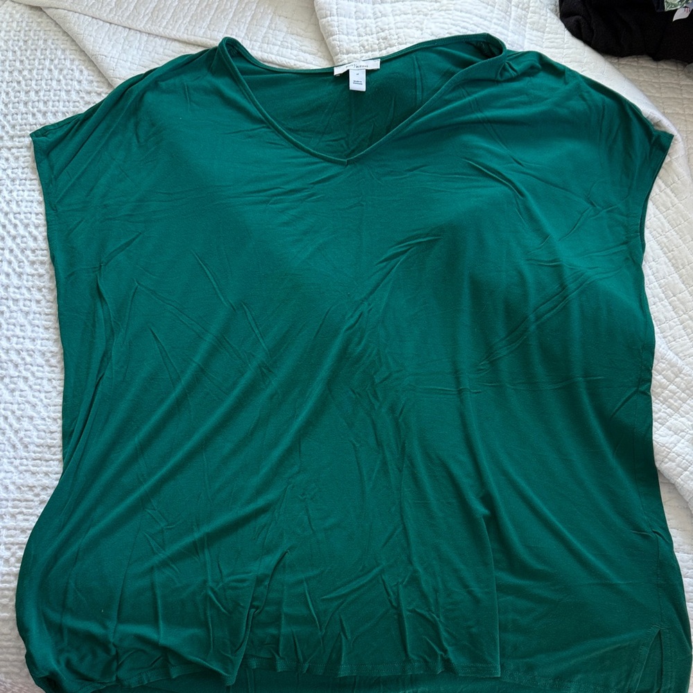 Emerald Green Women's Sleeveless Tunic